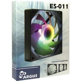 Inter-Tech Argus ES-011, Ventilador negro