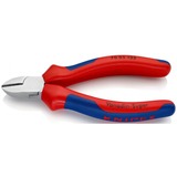 KNIPEX 70 05 125, Alicates de corte rojo/Azul