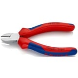 KNIPEX 70 05 125, Alicates de corte rojo/Azul