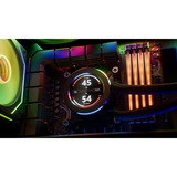 Krux HydroGlance 360 LCD, Refrigeración por agua negro