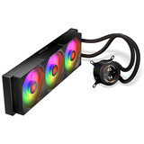Krux HydroGlance 360 LCD, Refrigeración por agua negro