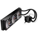 Krux HydroGlance 360 LCD, Refrigeración por agua negro