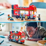 LEGO Autobús Turístico Rojo de Dos Plantas, Juegos de construcción Juego de construcción, 7 año(s), Plástico, 384 pieza(s), 607 g