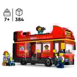 LEGO Autobús Turístico Rojo de Dos Plantas, Juegos de construcción Juego de construcción, 7 año(s), Plástico, 384 pieza(s), 607 g