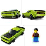 LEGO Deportivo Dodge Challenger SRT Hellcat, Juegos de construcción Juego de construcción, 9 año(s), Plástico, 390 pieza(s), 404 g