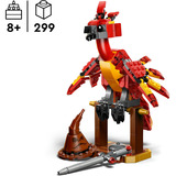 LEGO Fawkes™: Fénix de Dumbledore, Juegos de construcción Juego de construcción, 8 año(s), Plástico, 299 pieza(s), 321 g