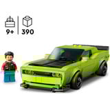 LEGO Speed Champions Deportivo Dodge Challenger SRT Hellcat, Juegos de construcción Juego de construcción, 9 año(s), Plástico, 390 pieza(s), 404 g