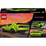 LEGO Speed Champions Deportivo Dodge Challenger SRT Hellcat, Juegos de construcción Juego de construcción, 9 año(s), Plástico, 390 pieza(s), 404 g
