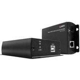 Lindy 42710 extensor KVM Transmisor y receptor, Extensor USB negro, Transmisor y receptor, Alámbrico, 140 m, Cat5e, Cat6, Negro, Aluminio