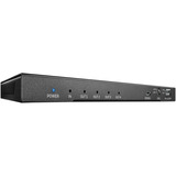 Lindy Divisor HDMI 2.0 de 4 Puertos, Splitter HDMI negro