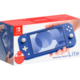 Nintendo Switch Lite (sin adaptador de corriente), Videoconsola azul