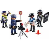 PLAYMOBIL Action Heroes Set de figuras Policía, Juegos de construcción 