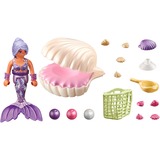 PLAYMOBIL Princess Magic Sirena con concha de perla, Juegos de construcción 