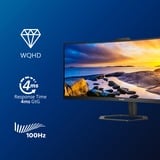 Philips 5000 series 34E1C5600HE/00 LED display 86,4 cm (34") 3440 x 1440 Pixeles 4K Ultra HD Negro, Monitor LED negro, 86,4 cm (34"), 3440 x 1440 Pixeles, 4K Ultra HD, LED, 4 ms, Negro