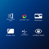 Philips 5000 series 34E1C5600HE/00 pantalla para PC 86,4 cm (34") 3440 x 1440 Pixeles 4K Ultra HD LED Negro, Monitor LED negro, 86,4 cm (34"), 3440 x 1440 Pixeles, 4K Ultra HD, LED, 4 ms, Negro