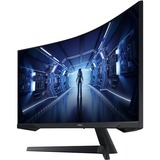 SAMSUNG LC34G55TWWPXEN, Monitor de gaming negro