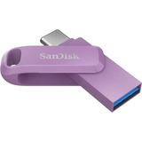 SanDisk Ultra Dual Drive Go USB Type-C 128 GB, Lápiz USB lila