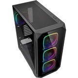 Sharkoon AK5G RGB, Cajas de torre negro