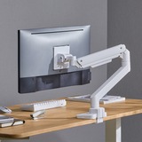 SilverStone Soporte para monitor SST-ARM14, Soporte de monitor blanco