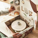 Tefal Sartén para servir LOV de hierro fundido Ø 28cm, Pan beige