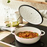 Tefal Sartén para servir LOV de hierro fundido Ø 28cm, Pan beige