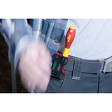 Wiha Mini nivel de bolsillo 8 cm, Nivel de agua gris/Rojo