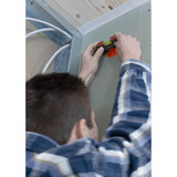 Wiha Mini nivel de bolsillo 8 cm, Nivel de agua gris/Rojo