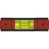 Wiha Mini nivel de bolsillo 8 cm, Nivel de agua gris/Rojo