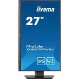 iiyama ProLite XUB2797HSU-B2 pantalla para PC 68,6 cm (27") 1920 x 1080 Pixeles Full HD LED Negro, Monitor LED negro (mate), 68,6 cm (27"), 1920 x 1080 Pixeles, Full HD, LED, 1 ms, Negro
