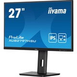 iiyama ProLite XUB2797HSU-B2 pantalla para PC 68,6 cm (27") 1920 x 1080 Pixeles Full HD LED Negro, Monitor LED negro (mate), 68,6 cm (27"), 1920 x 1080 Pixeles, Full HD, LED, 1 ms, Negro