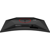 AOC C32G4Z, Monitor de gaming negro