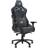 ASUS ROG Chariot X Silla para videojuegos universal Asiento acolchado tapizado Gris, Asientos de juego gris/Negro, Silla para videojuegos universal, 136 kg, Asiento acolchado tapizado, Respaldo acolchado tapizado, 160 cm, 190 cm