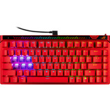 ASUS ROG Falchion Ace 75 HE, Teclado para gaming rojo