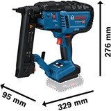 Bosch Grapadora para madera a batería GNH 18V-38 M Professional solo, 18Volt, Engrapadora eléctrica azul/Negro