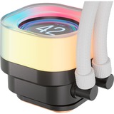 Corsair iCUE LINK TITAN 360 RX LCD RGB, Refrigeración por agua blanco