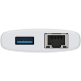 D-Link DUP-A01 hub de interfaz USB 3.2 Gen 1 (3.1 Gen 1) Type-C 10000 Mbit/s Blanco, Hub USB blanco, USB 3.2 Gen 1 (3.1 Gen 1) Type-C, RJ-45, USB 3.2 Gen 1 (3.1 Gen 1) Type-A, USB 3.2 Gen 1 (3.1 Gen 1) Type-C, MicroSD (TransFlash), SD, 10000 Mbit/s, 60 Hz, 3860 x 2160