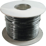 Digitus Cable de instalación telefónica plano negro