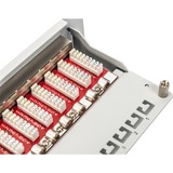 Digitus Panel de parcheo 10" DN-91612S-EA-G, 12 puertos, Cat.6a, Patch Panel gris