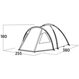 Easy Camp 120488 Kinn 4, Tienda de campaña verde oliva