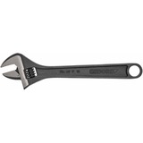 GEDORE Llave ajustable, 10", Llave de tuercas gris oscuro