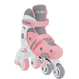 GLOBBER Learning Skates 2 en 1 Talla 26-29, Patines en línea rosa