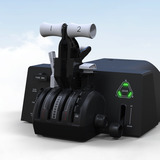 Honeycomb Aeronautical Bravo Throttle Quadrant Lite, Palancas de empuje negro