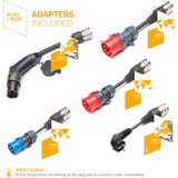 Juice Technology JUICE BOOSTER 3 air Country EU Traveller Plus Set, Wallbox  antracita/Negro