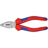 KNIPEX 03 02 160 Alicates de electricista alicate, Alicates combi azul, Alicates de electricista, Acero, De plástico, Azul/Rojo, 16 cm, 223 g