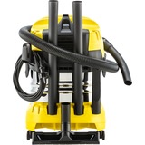 Kärcher WD 4 SV-20, Aspiradora en húmedo y en seco amarillo/Acero fino