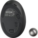 Kensington Trackball Pro Fit Ergo TB550 negro/Azul, mano derecha, Trackball, RF Wireless + Bluetooth, 1600 DPI, Negro, Gris