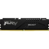 Kingston FURY FURY Beast 32GB 6000MT/s DDR5 CL30 DIMM Black EXPO, Memoria RAM negro, 32 GB, 1 x 32 GB, DDR5, 288-pin DIMM, Negro