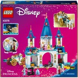LEGO Castillo y Carroza de Cenicienta, Juegos de construcción Juego de construcción, 6 año(s), Plástico, 596 pieza(s), 1,12 kg