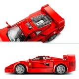 LEGO Speed Champions Supercoche Ferrari F40, Juegos de construcción Juego de construcción, 9 año(s), Plástico, 318 pieza(s), 340 g