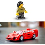 LEGO Speed Champions Supercoche Ferrari F40, Juegos de construcción Juego de construcción, 9 año(s), Plástico, 318 pieza(s), 340 g